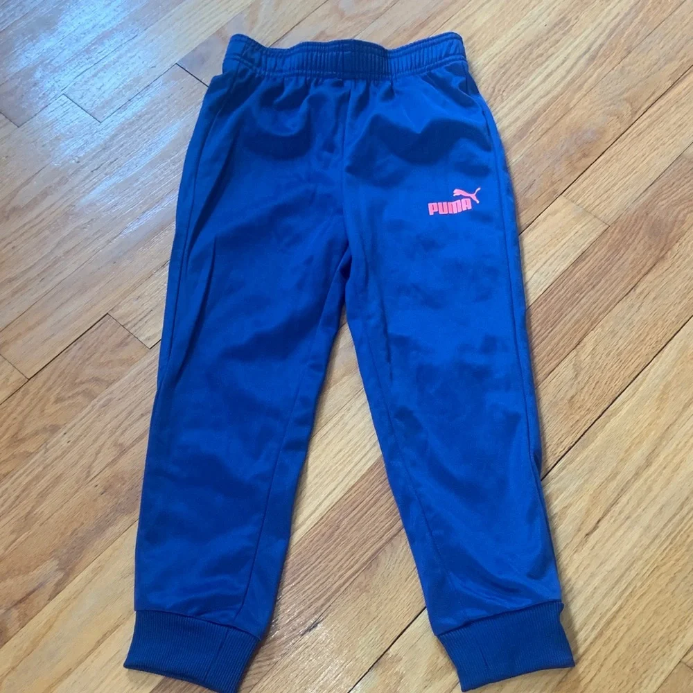 NWT Puma Blue Kids Tracksuit Size 6 - Picture 3 of 5